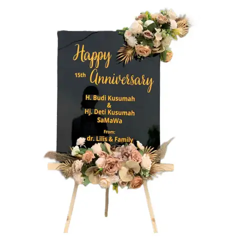 Papan Bunga Akrilik Kundisari