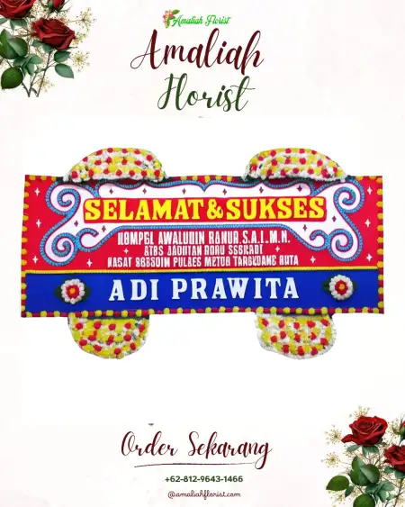 Papan Bunga Ucapan Selamat Kundisari